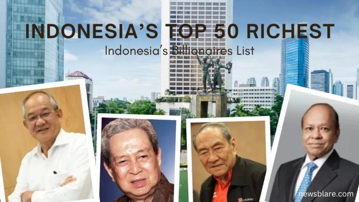 Richest indonesia Peringkat Orang Terkaya Indonesia Versi Bloomberg
