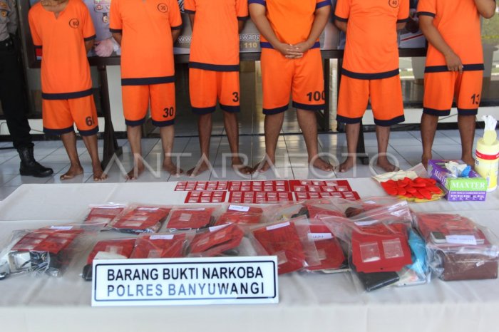 Banyuwangi harianlenteraindonesia sebulan kasus narkotika narkoba tangkap naik tersangka Banyuwangi harianlenteraindonesia sebulan kasus narkotika narkoba tangkap naik tersangka