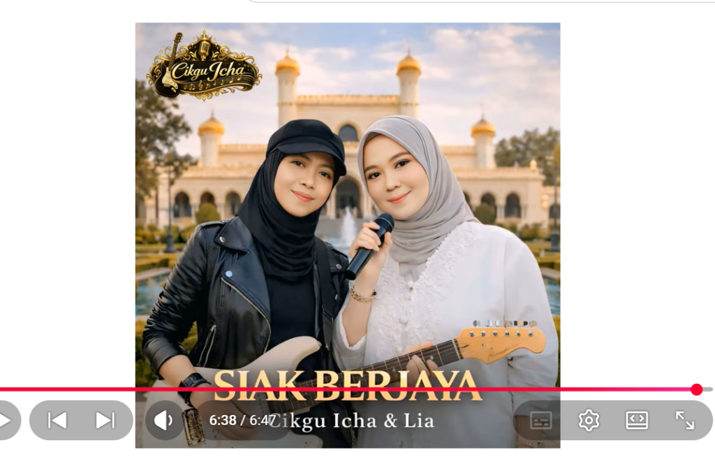 Icha Barbar: Guru & TikToker Populer, Pencipta Lagu Melayu Siak Berjaya